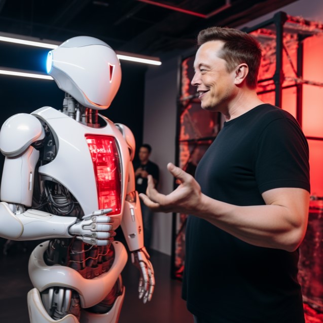 Elon Musk plant Zusammenarbeit zwischen Tesla, Twitter und seinem neuen KI-Startup xAI. Neues KI-Modell nutzt Twitter-Daten für intensives Training.