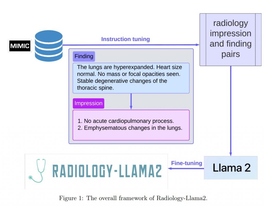 Radiology-Llama2 - Framework