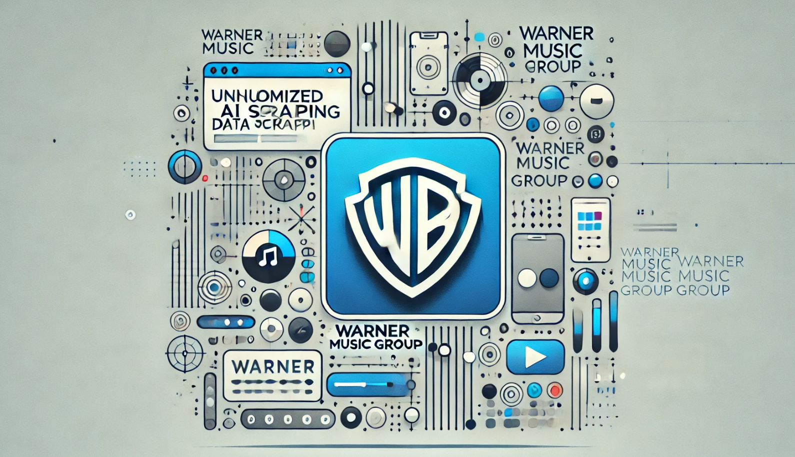 Warner Music warnt AI Firmen