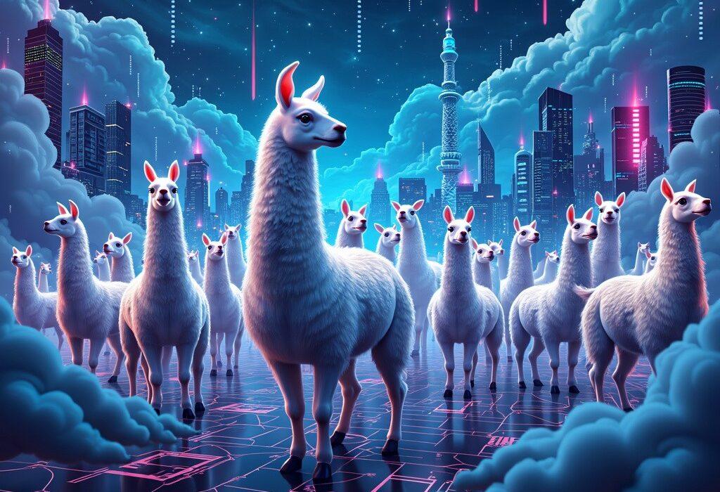 Meta Llama mit 350 Mio. Downloads