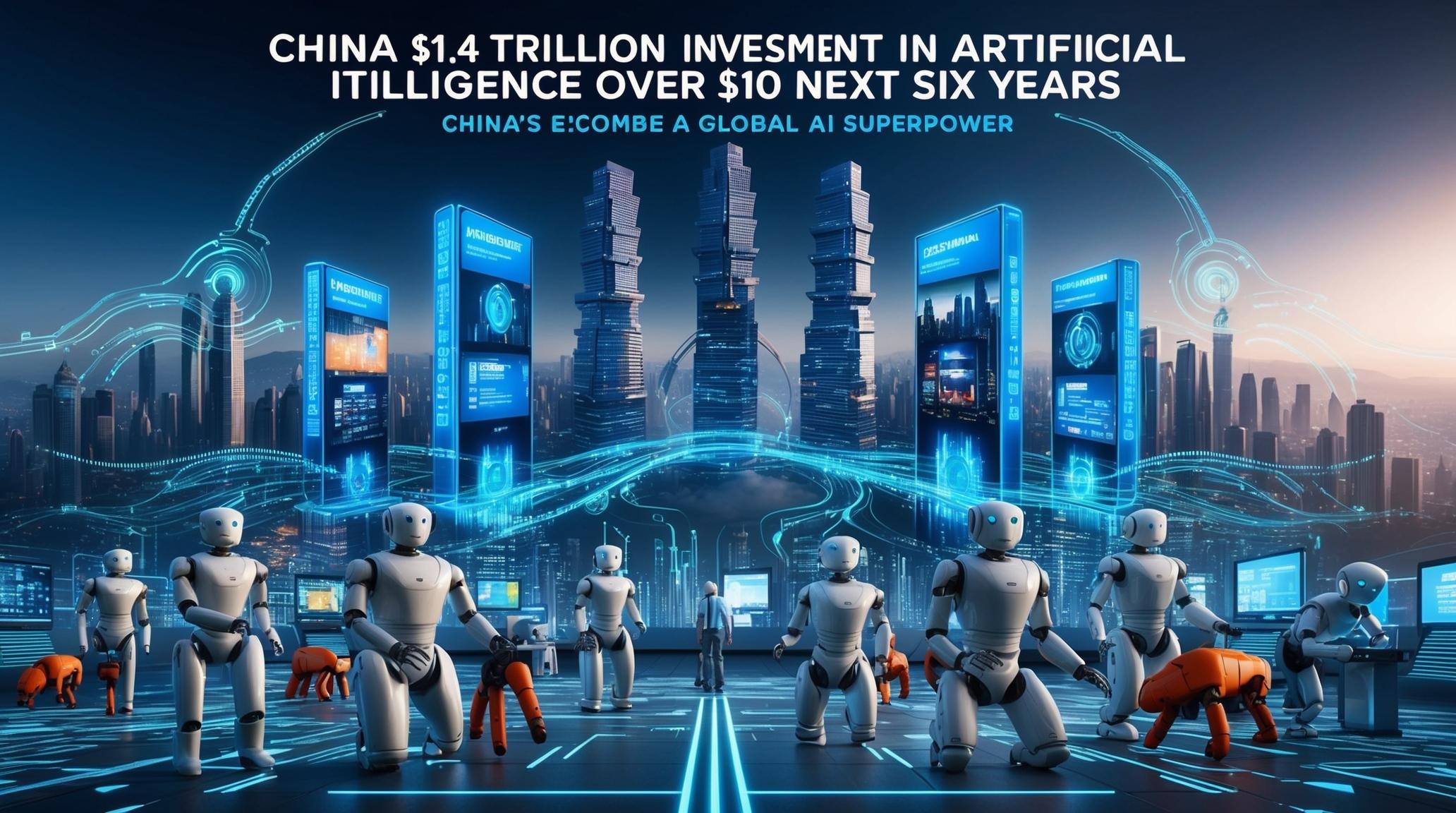 China 1,4 Billionen USD für Künstliche Intelligenz in nur sechs Jahren