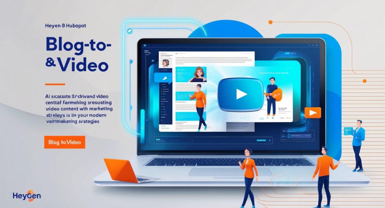 KINEWS24.de - HeyGen + HubSpot - Blog-to-Video