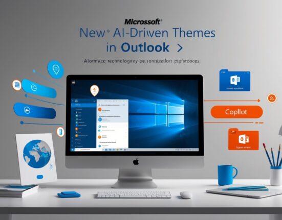 KINEWS24.de - Microsoft Outlook bringt neue KI-gestützte Themes für individuelle Anpassungen