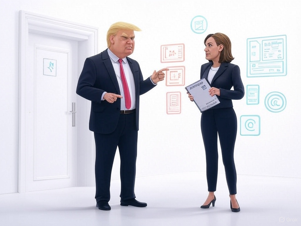 KINEWS24.de - Trump feuert Copyright-Chefin nach brisantem Fair Use Bericht 2025