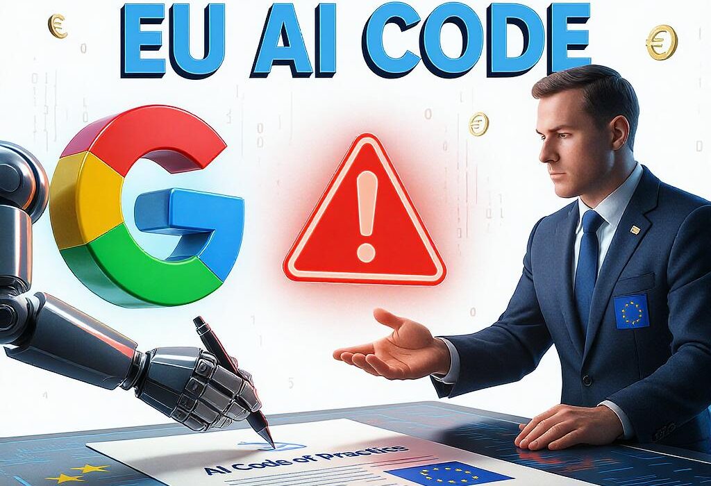KINEWS24.de - Google unterschreibt EU AI Code of Practice