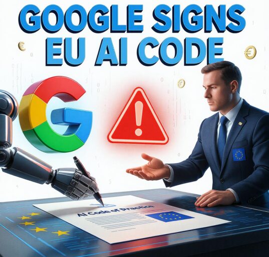 KINEWS24.de - Google unterschreibt EU AI Code of Practice