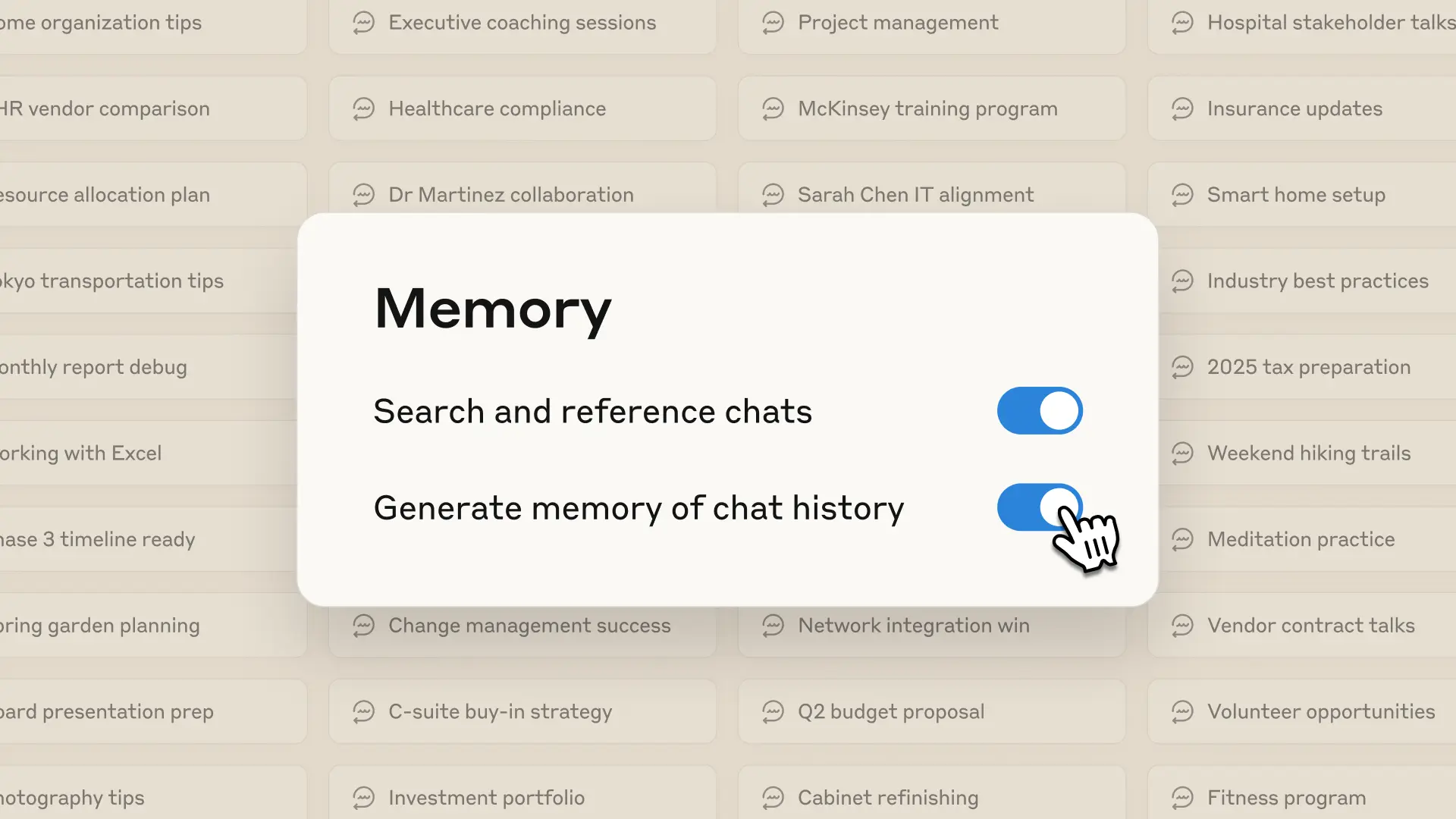 Claude Memory Funktion